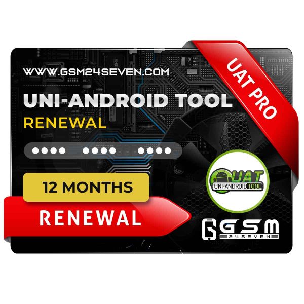 Uni-Android Tool (UAT PRO) - 12 Months Renewel