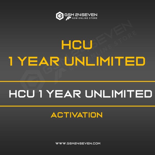 HCU 1 YEAR UNLIMITED ACTIVATION