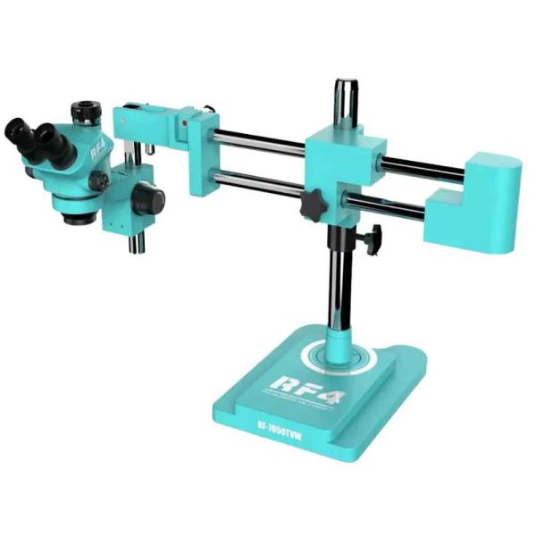 RF4 RF7050-TVW Trinocular Stereo Microscope With Boom Stand