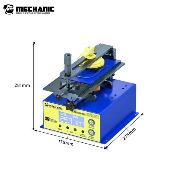 Mechanic 361 Ultra 7-Inch Screen Rotary Separator for Mobile