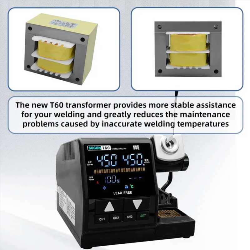 Sugon T60-TJ8 Double Station Soldering Station