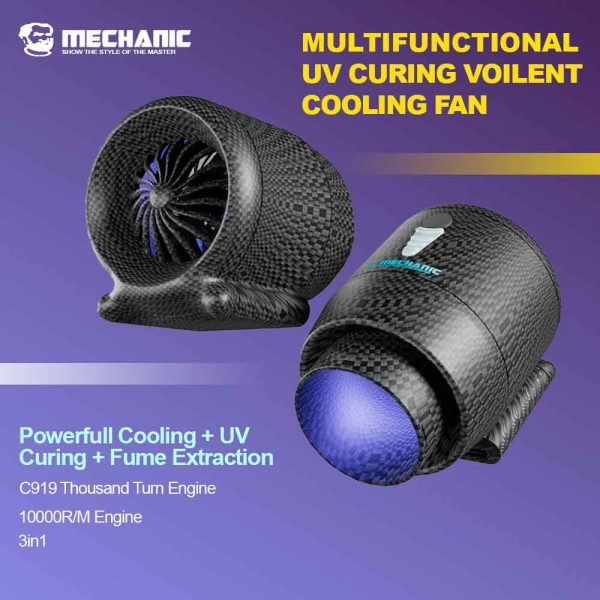 Mechanic C919 Cooling UV Curing Powerful Fan